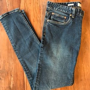 Topman Mid Wash Blue Stretch Skinny Jeans